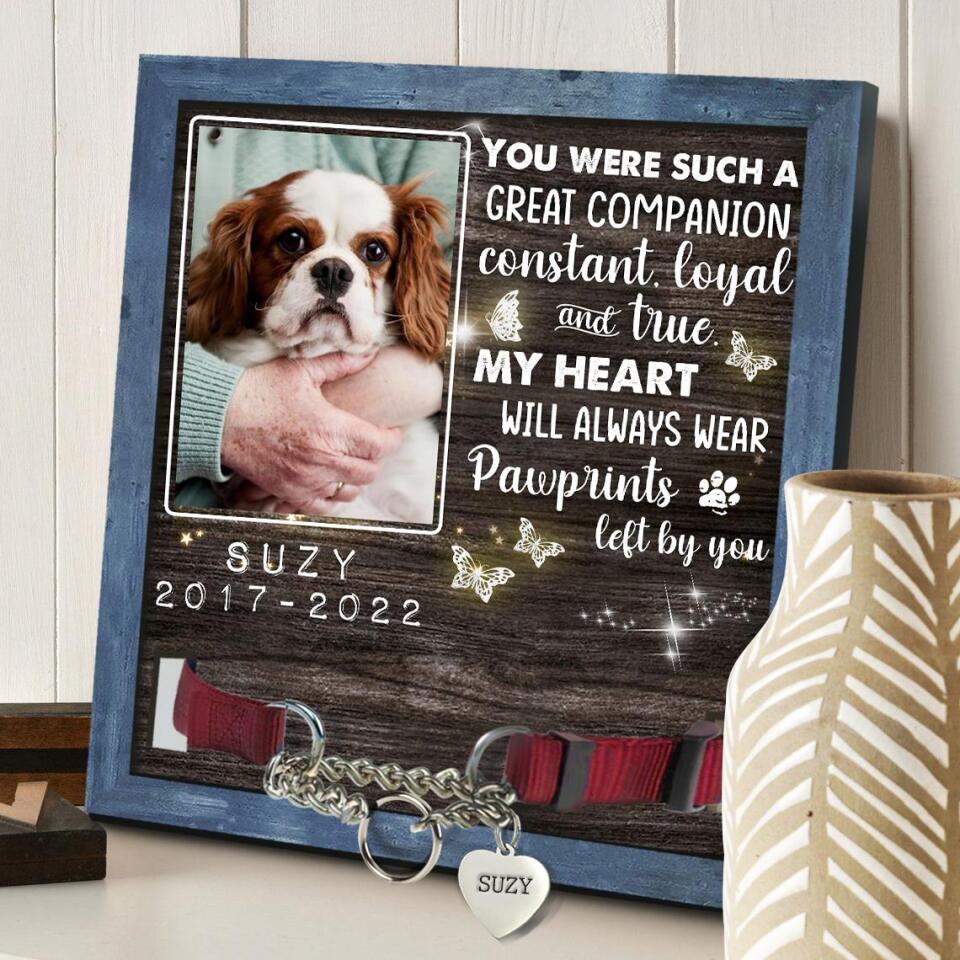You Were Such A Great Companion Constant - Personalized Pet Memorial Sign