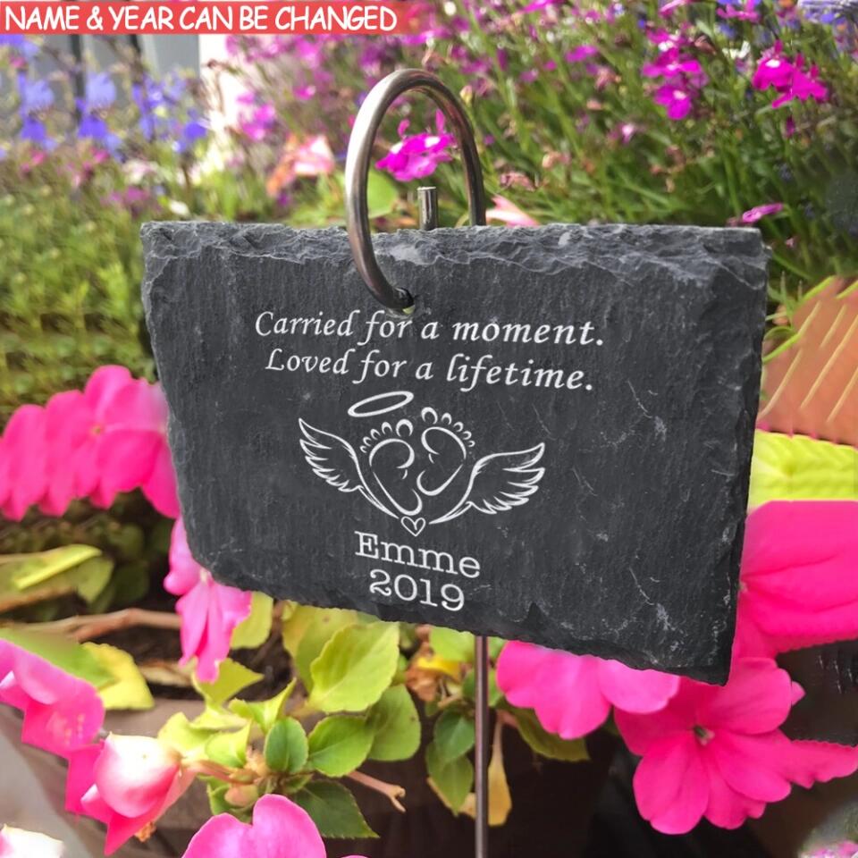 Baby Remembrance Stone Infant Loss - Personalized Garden Slate