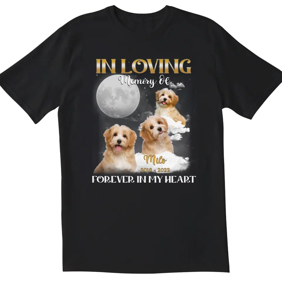In Loving Memory Of - Personalized T-Shirt, Memorial Gift