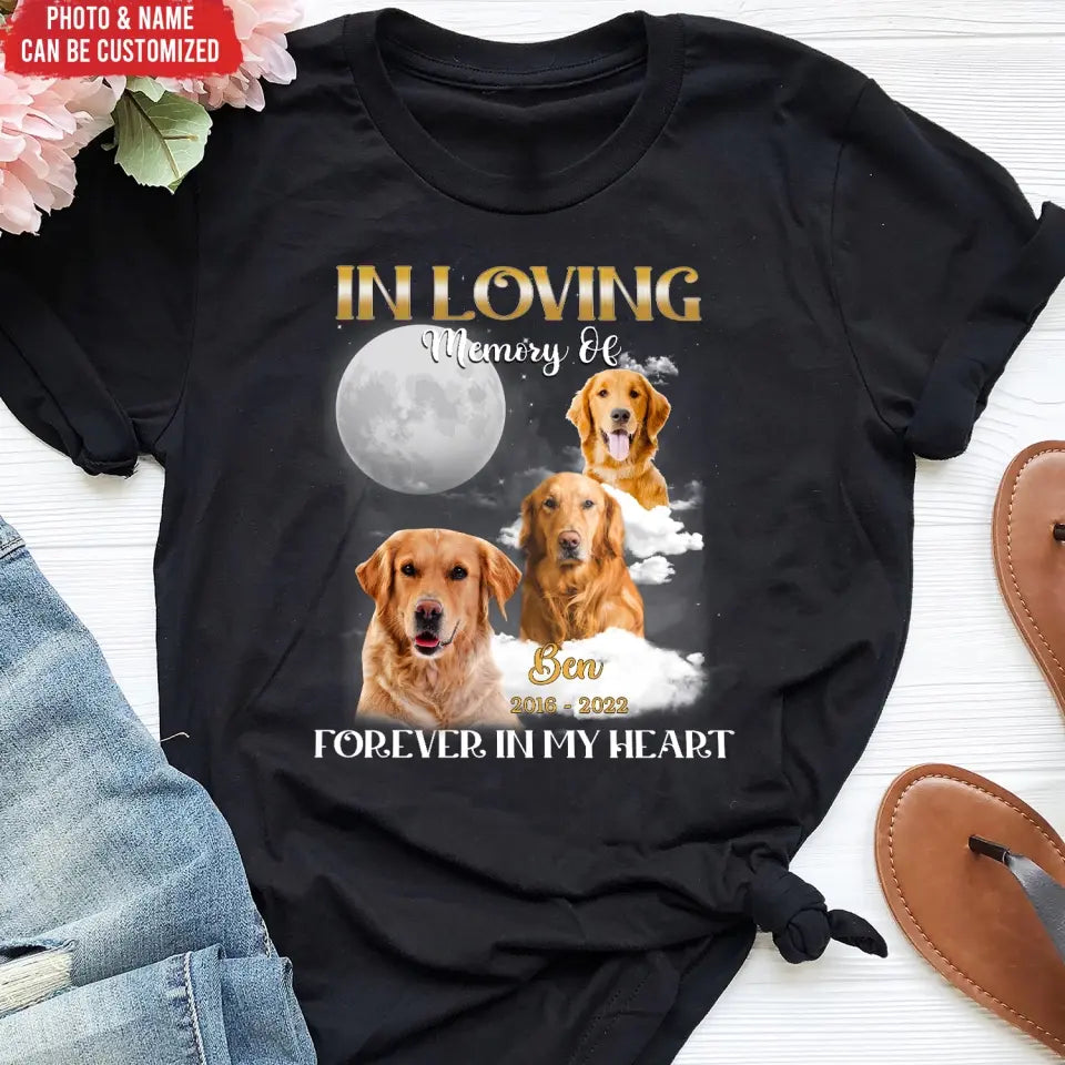 In Loving Memory Of - Personalized T-Shirt, Memorial Gift