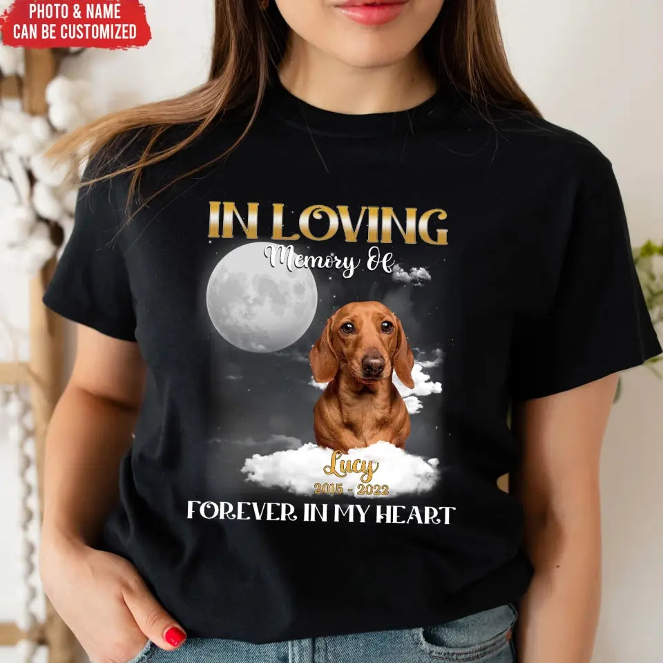 In Loving Memory Of - Personalized T-Shirt, Memorial Gift