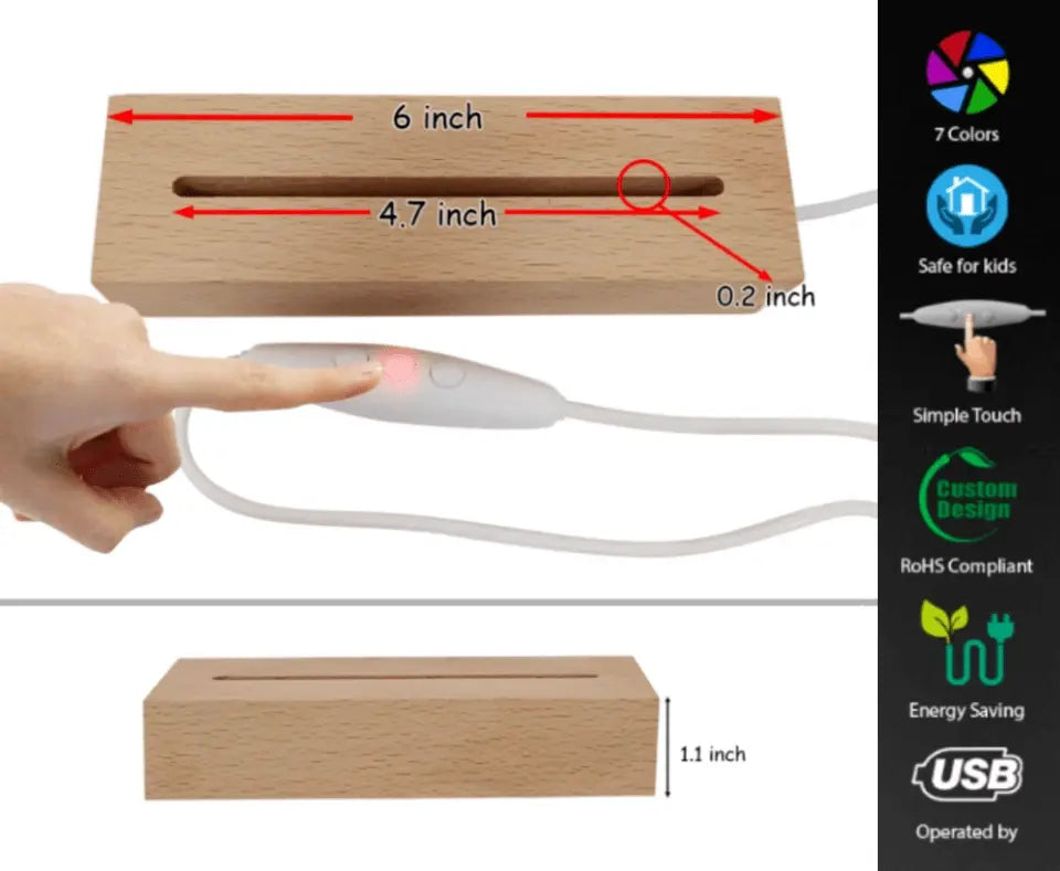 Our House Is Not The Same Without Your Pawprints In It - Personalized Acrylic Night Light - L100