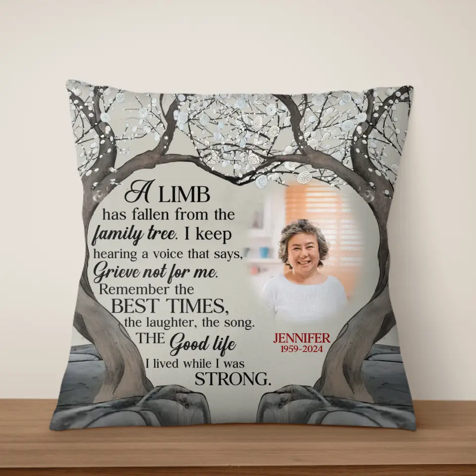 Remember The Best Time The Laughter The Song - Personalized Pillow, Memorial Gift - PC80