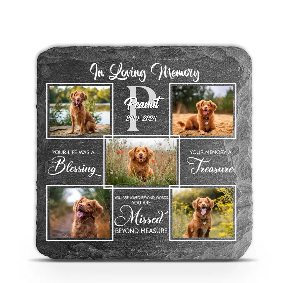 You Are My Favorite Hello And My Hardest Goodbye - Personalized Memorial Stone, Gift For Loss Of Pet - MM-MS106