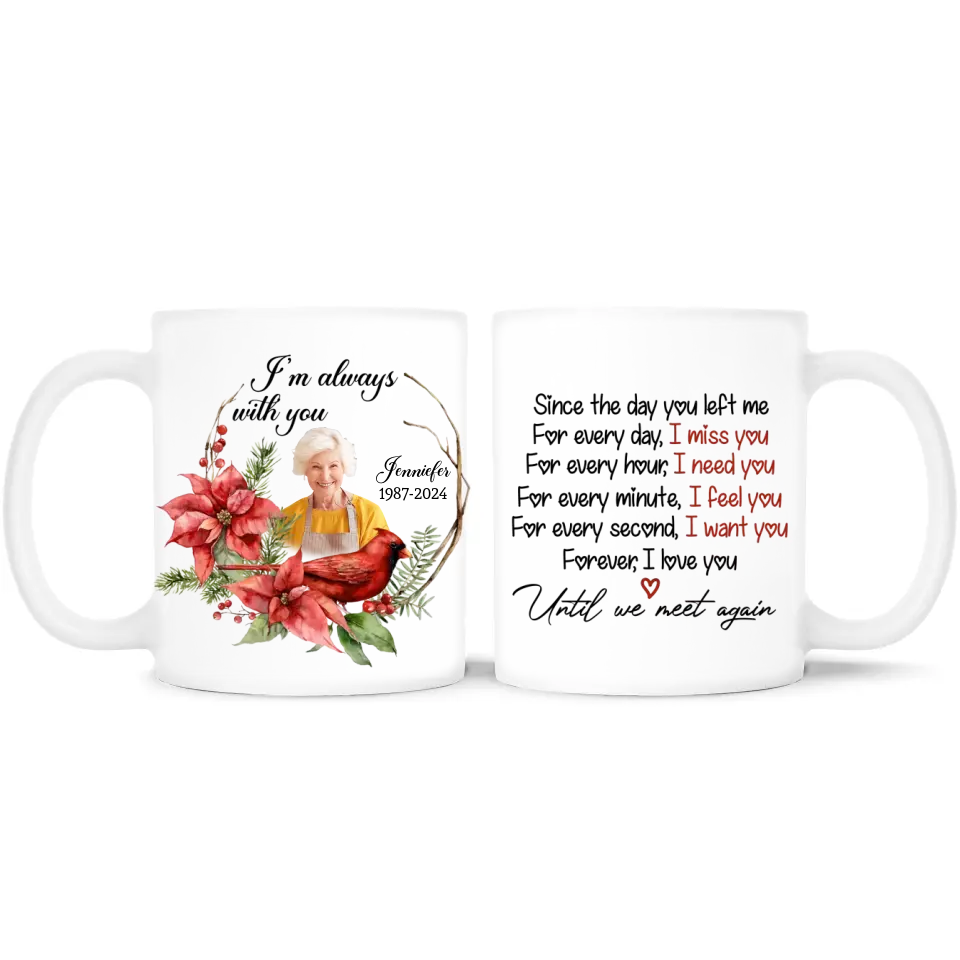 Since The Day You Left Me For Every Day I Miss You - Personalized Mug - M06TL