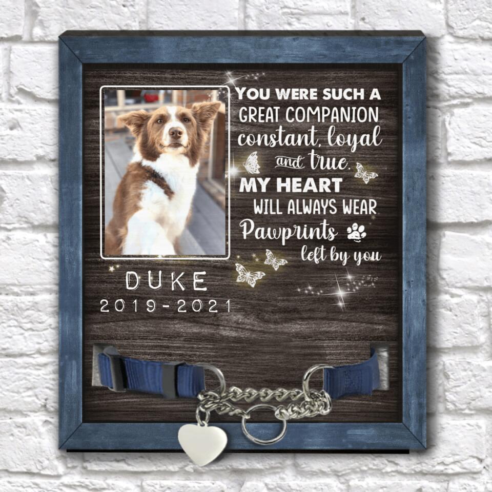 You Were Such A Great Companion Constant - Personalized Pet Memorial Sign