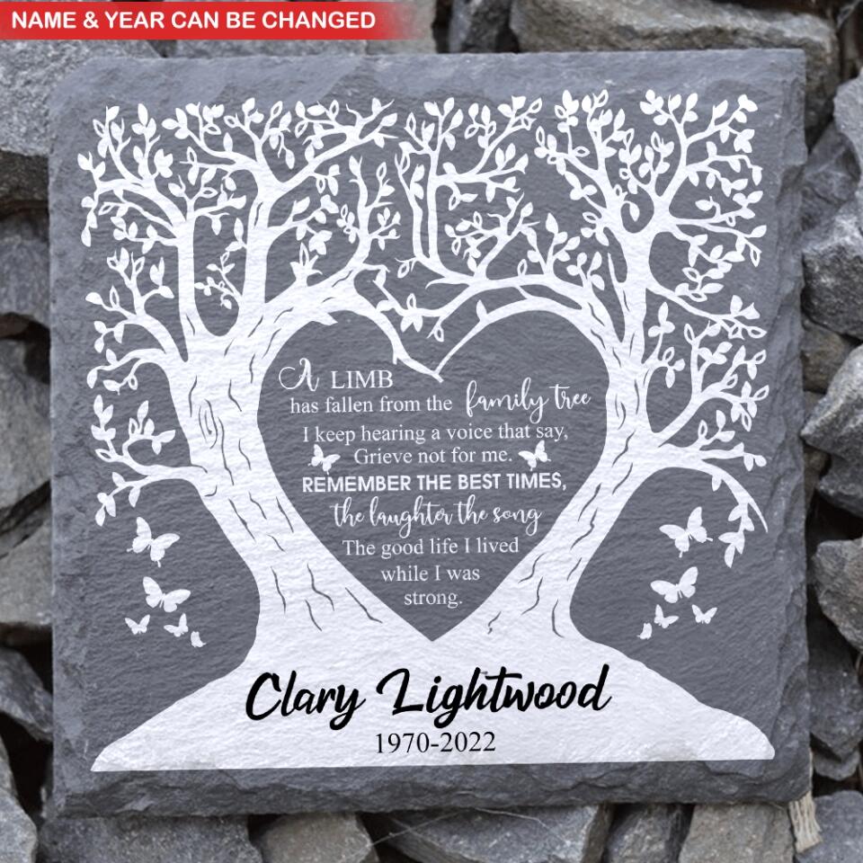 Memorial Tree, Bereavement Gift, Loss of Loved One  - Personalized Memorial Stone
