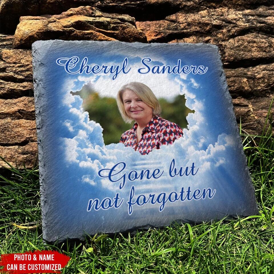 Gone But Not Forgotten - Personalized Memorial Stone