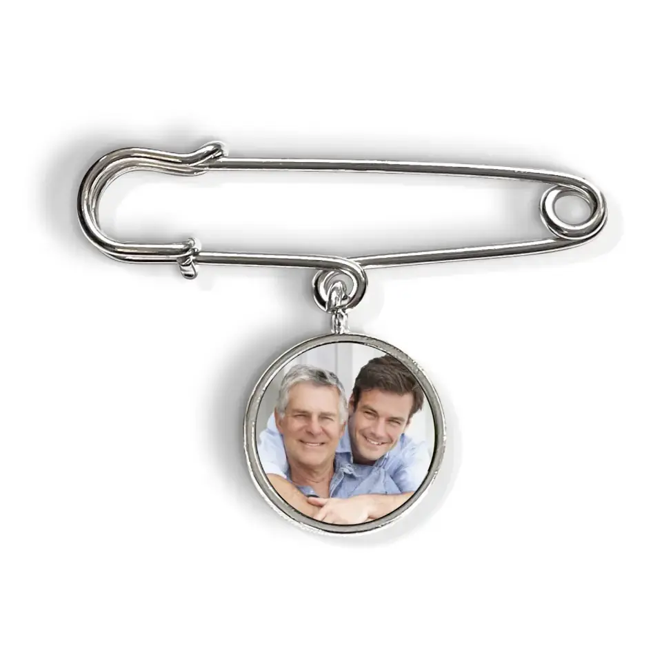 Dad Today Is The Day I Say I Do. I’ll Carry This In Memory Of You - Personalized Lapel Pin