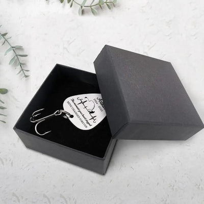 The Moment Your Heart Stopped Mine Changed Forever - Personalized Fishing Lure, Memorial Gift - FL09