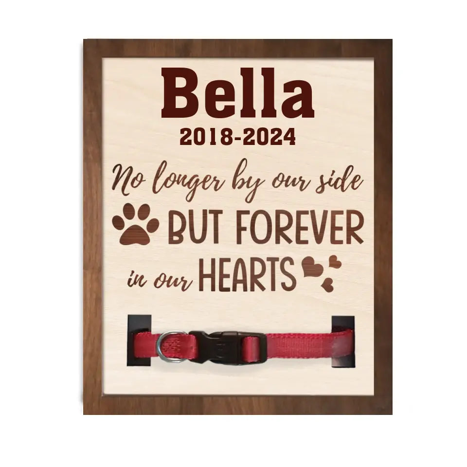 Personalized Pet Memorial Sign, Pet Bereavement Gift - Unique Wood Gift For Pet Lovers - PMS1