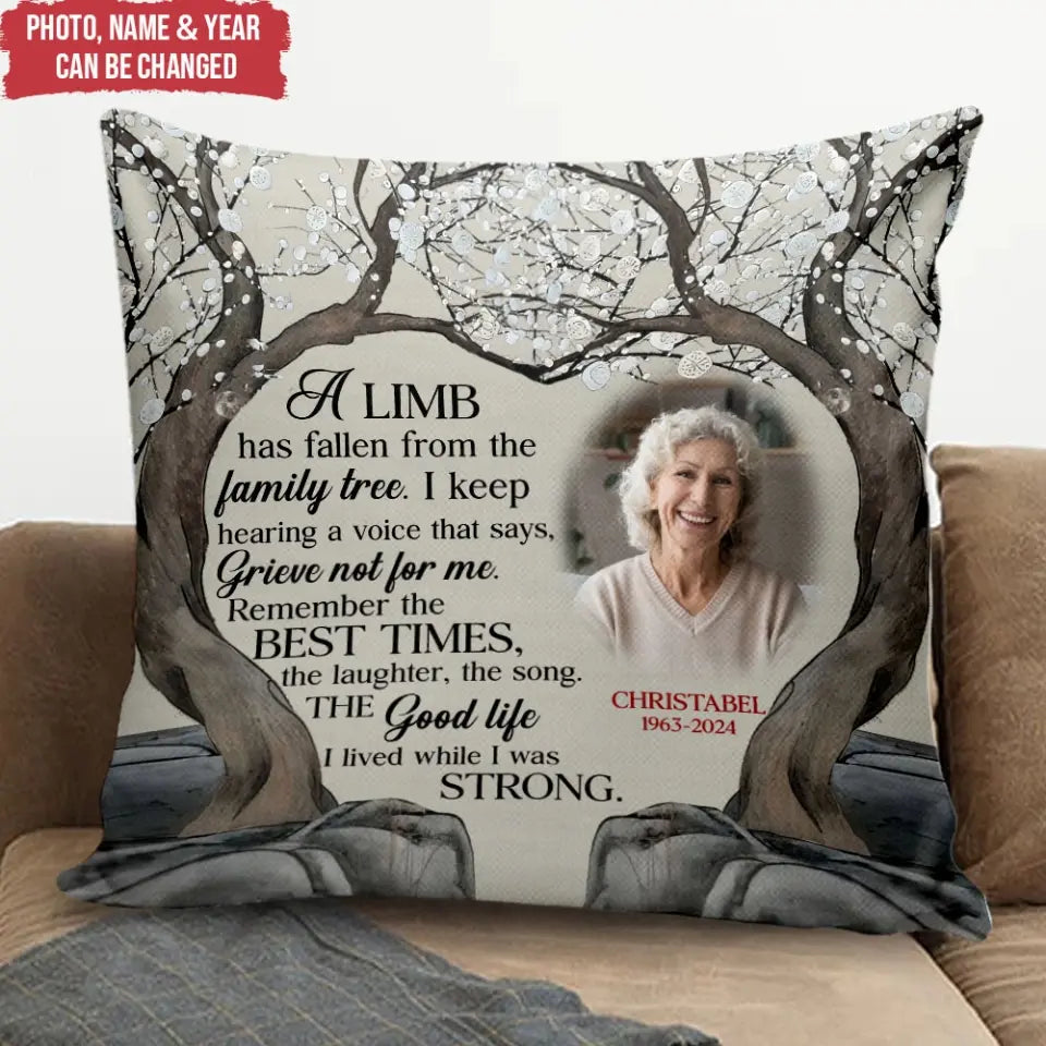 Remember The Best Time The Laughter The Song - Personalized Pillow, Memorial Gift - PC80