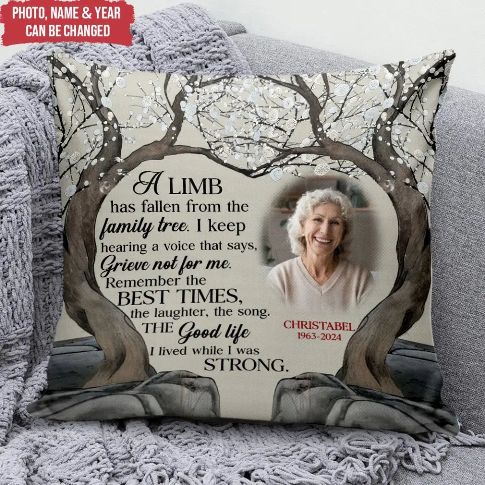 Remember The Best Time The Laughter The Song - Personalized Pillow, Memorial Gift - PC80