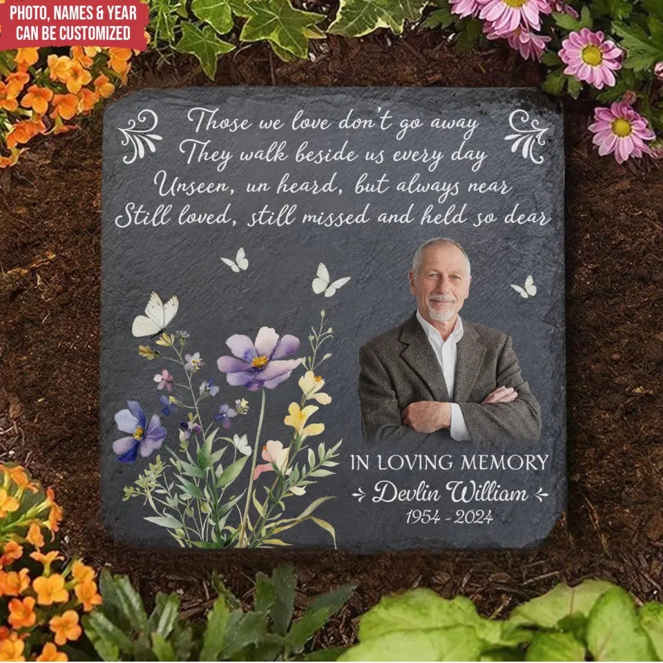 Still Loved, Still Missed And Held So Dear - Personalized Stone, Memorial Gift - MS92