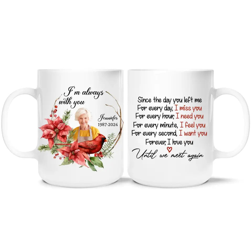 Since The Day You Left Me For Every Day I Miss You - Personalized Mug - M06TL