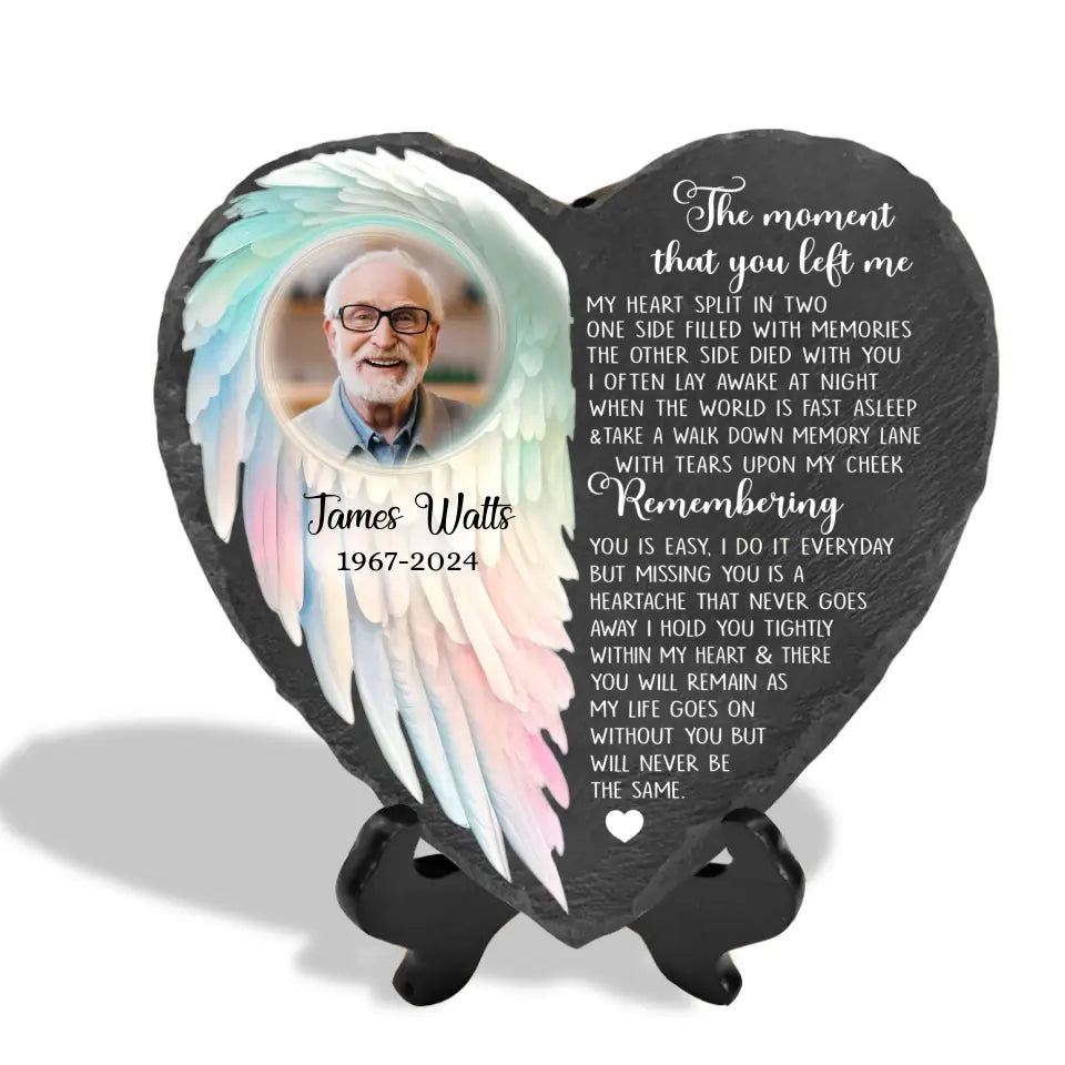 Missing You Is A Heartache That Never Goes Away - Personalized Stone - MS55TL