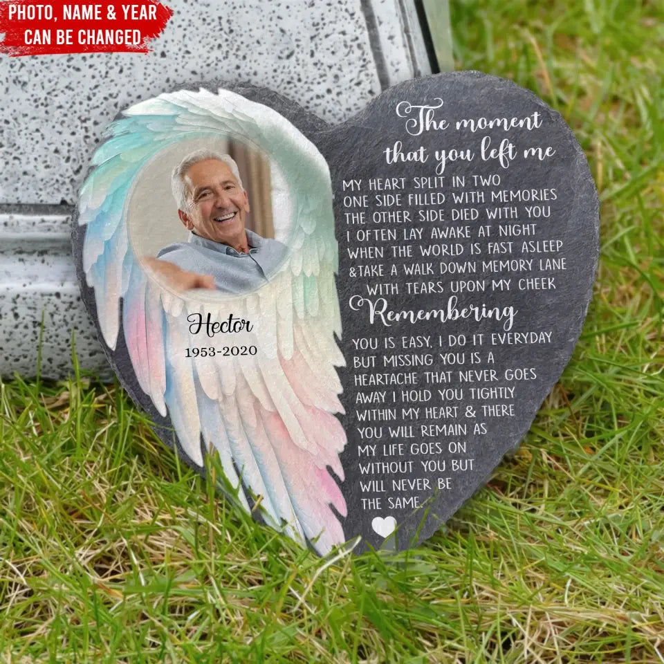 Missing You Is A Heartache That Never Goes Away - Personalized Stone - MS55TL