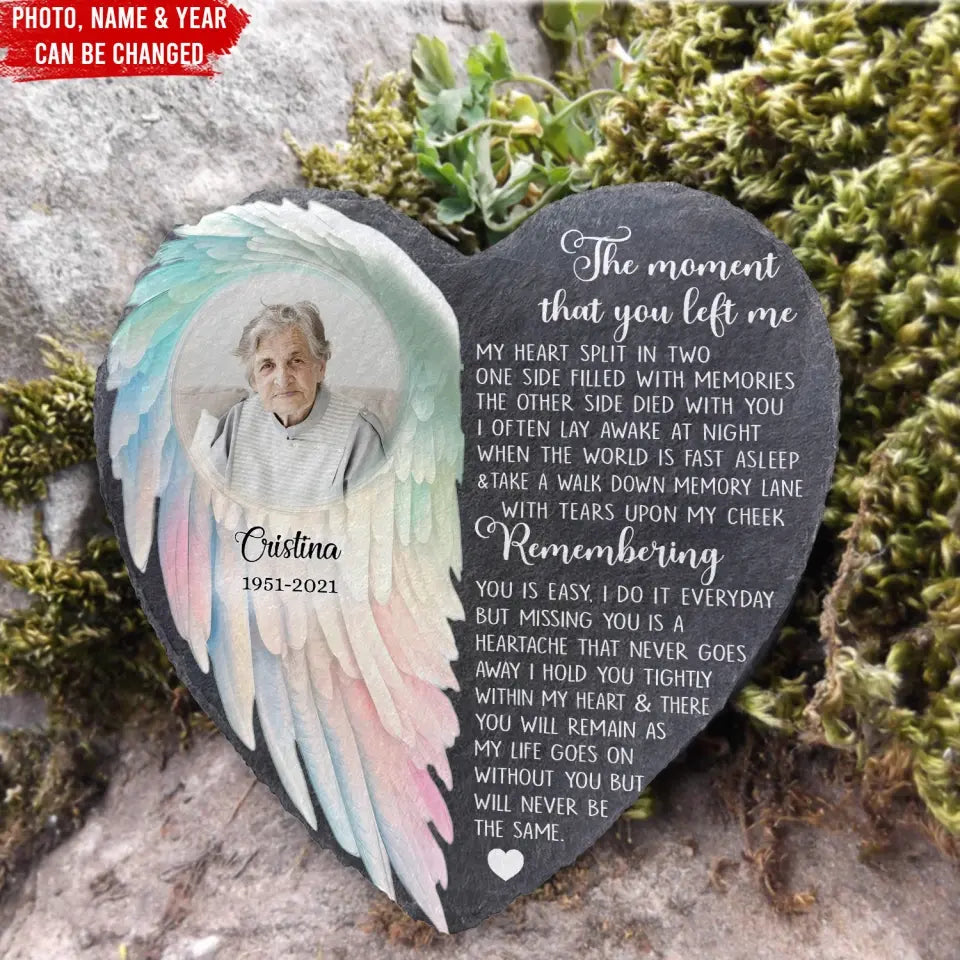 Missing You Is A Heartache That Never Goes Away - Personalized Stone - MS55TL