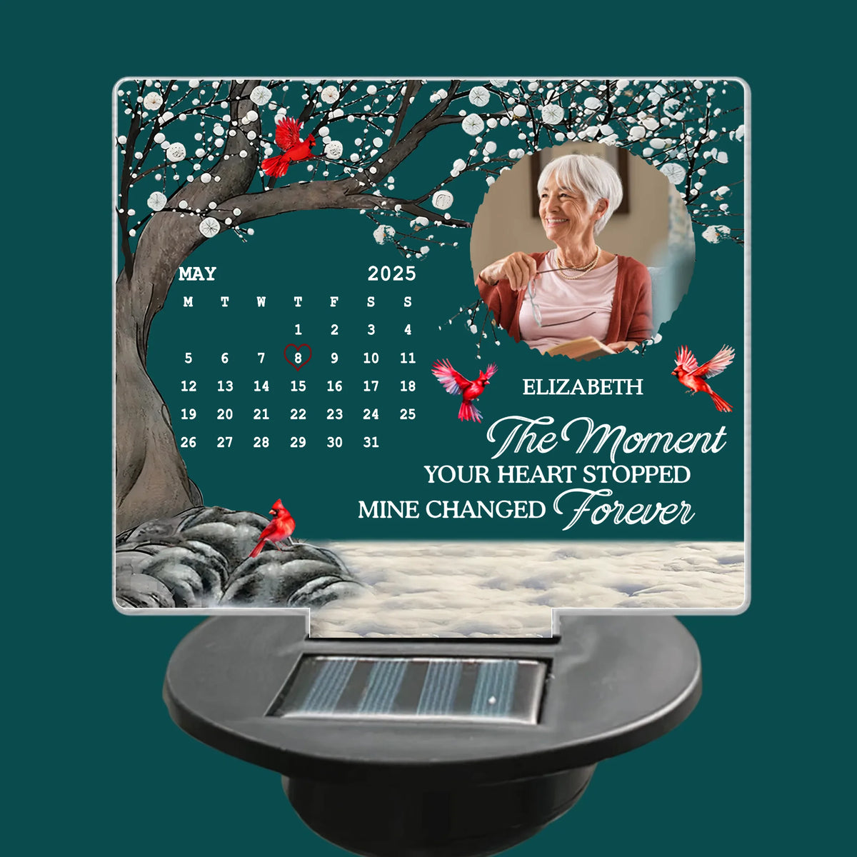 The Moment Your Heart Stopped Mine Changed Forever - Personalized The Moment Your Heart Stopped Mine Changed Forever - Personalized