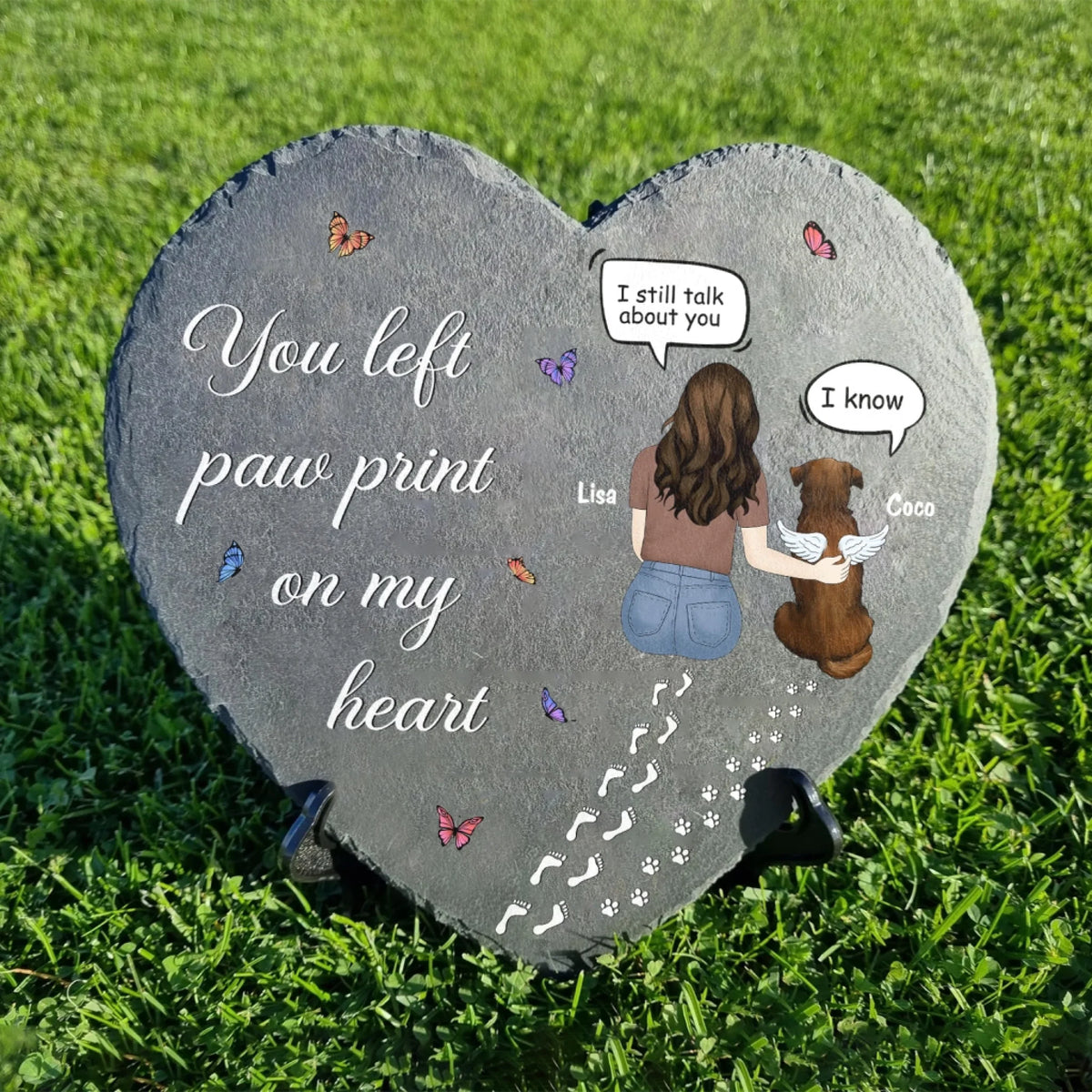 ou Left Paw Prints On My Heart mk 3