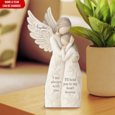 I'll Hold You In My Heart Forever - Personalized Acrylic Plaque, Memorial Gift