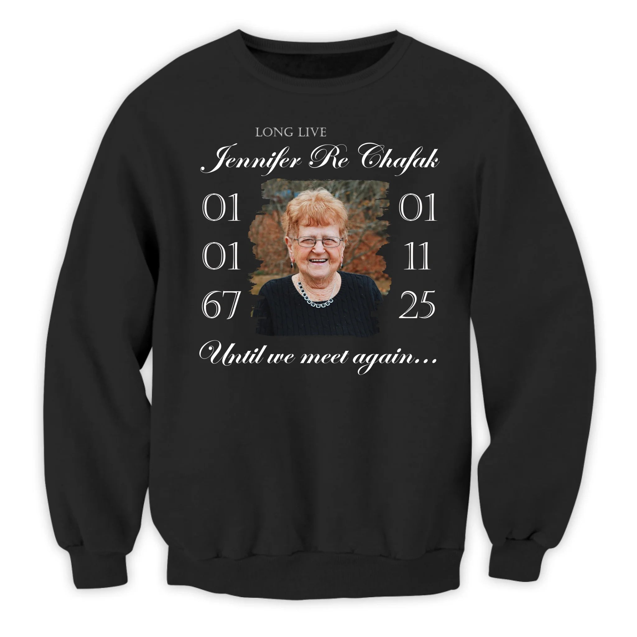 Custom Memorial Shirt Long Live, Until We Meet Again - Personalized T-shirt, Memorial Gift