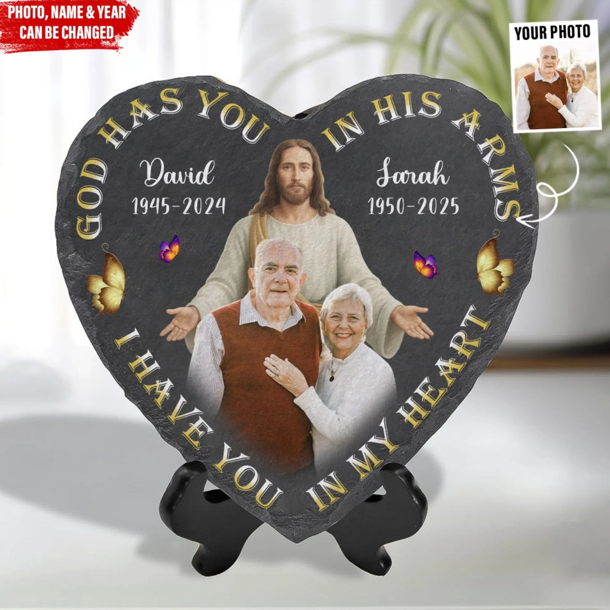 God Has You In His Arm mk ads