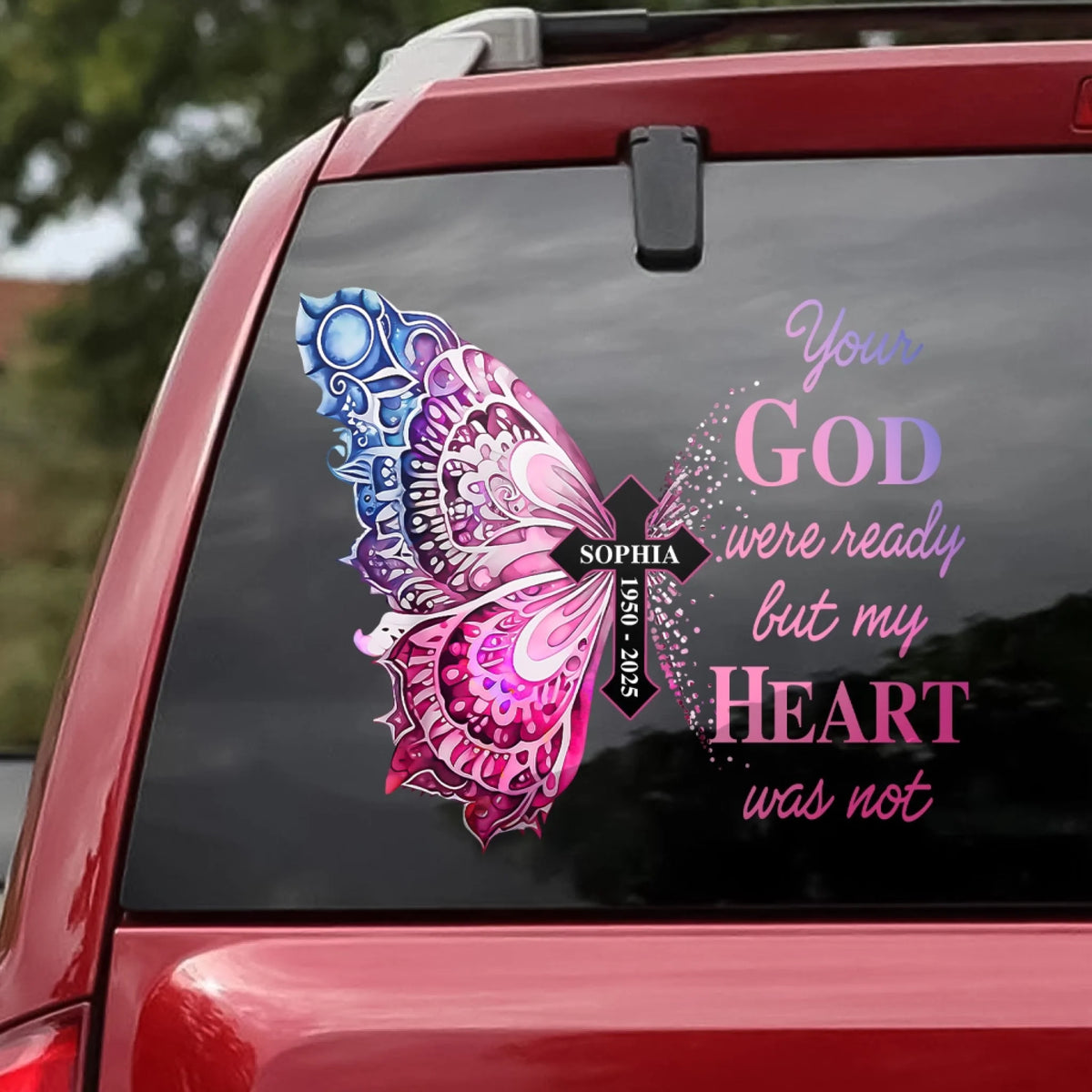 Your Wings Were Ready But My Heart Was Not mk 2