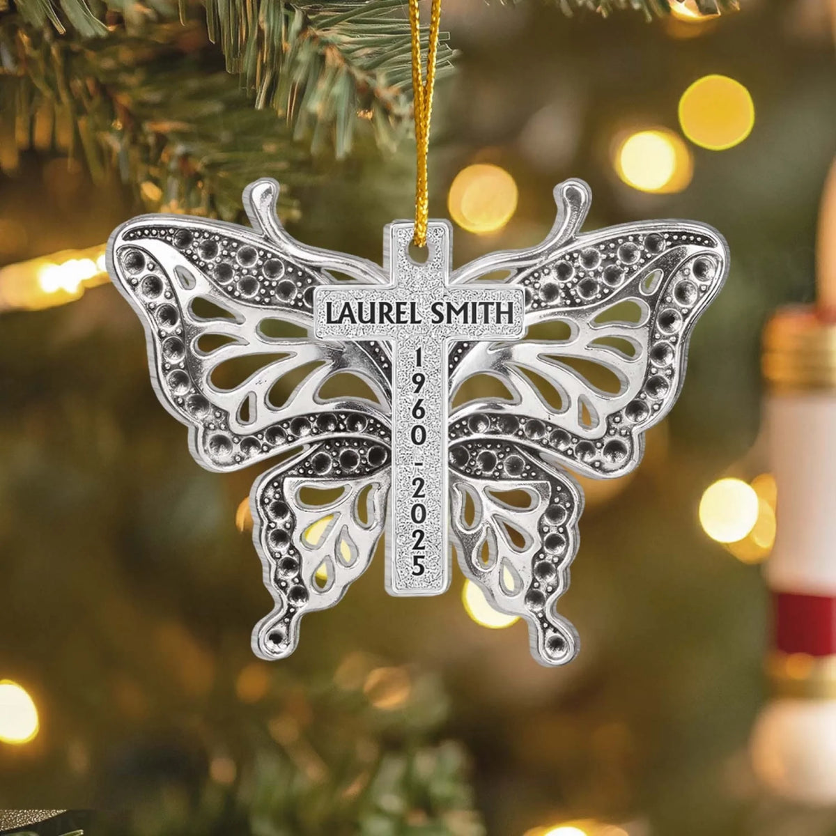 In Loving Memory Always Remember You - Personalized Acrylic Ornament, Memorial Gift