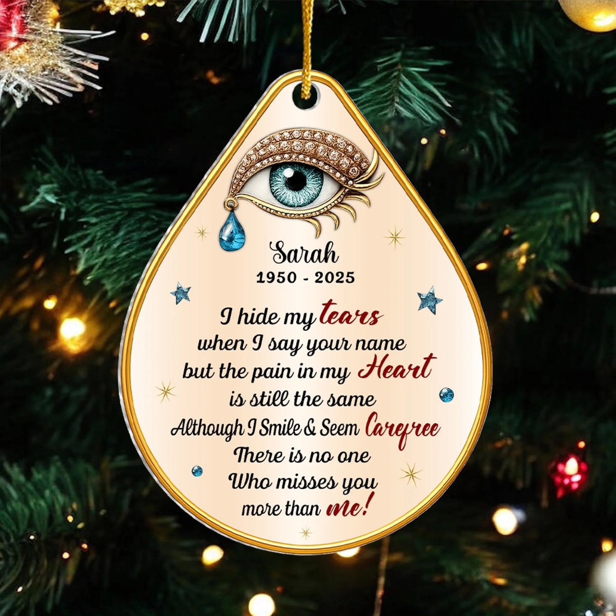 Although I Smile & Seem Carefree There Is No One Who Misses You More Than Me mk preview