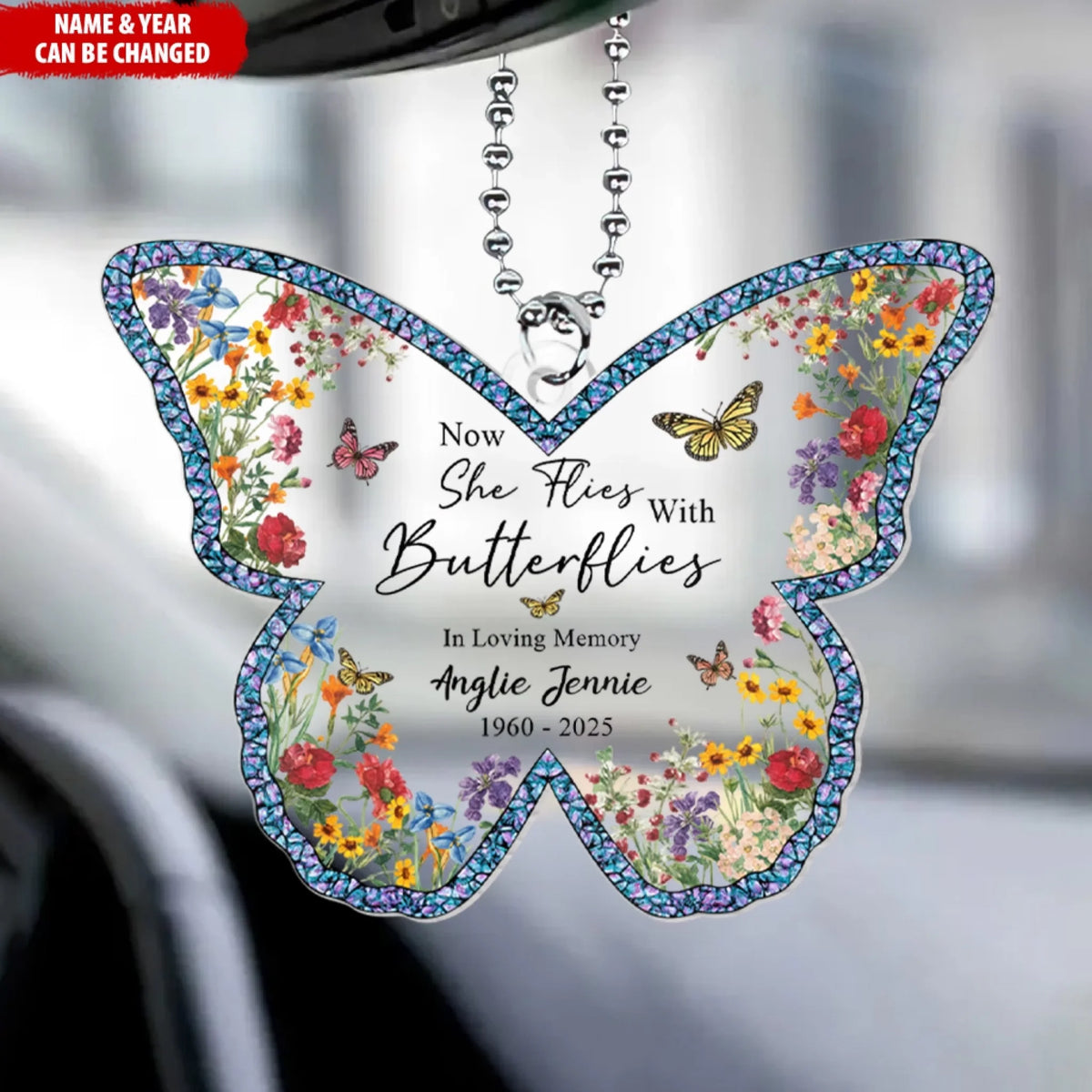 Now She Flies With Butterflies mk ads