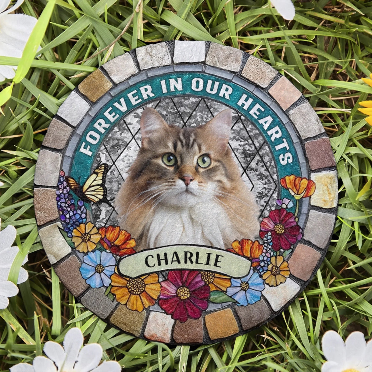 Flower Memorial Pet Photo mk 1