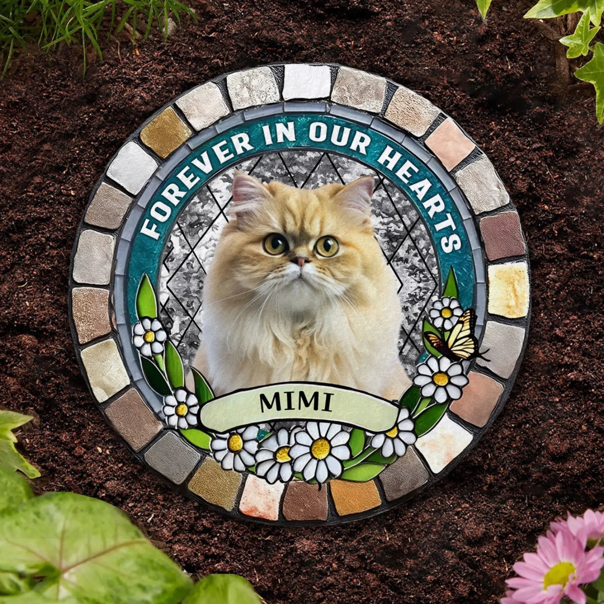 Flower Memorial Pet Photo mk 6