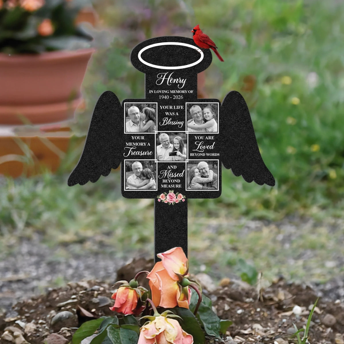Your Life Was A Blessing Your Memory A Treasure - Personalized Plaque ...