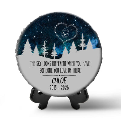 Memorial Sympathy Pet - Personalized Memorial Stone, Custom Loss of Loved One Gift, Bereavement Decoration