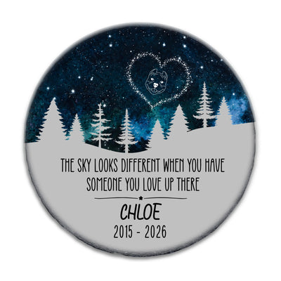Memorial Sympathy Pet - Personalized Memorial Stone, Custom Loss of Loved One Gift, Bereavement Decoration