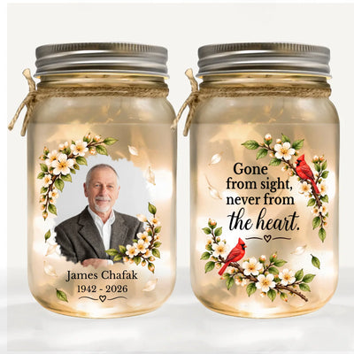 Personalized Mason Jar Light – personalization preview