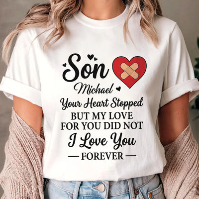 Son Memorial Shirt – Personalized In Loving Memory T-shirt